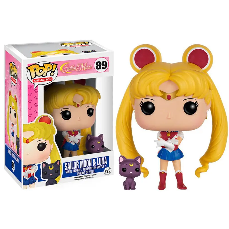 POP figure Sailor Moon & Luna product photo