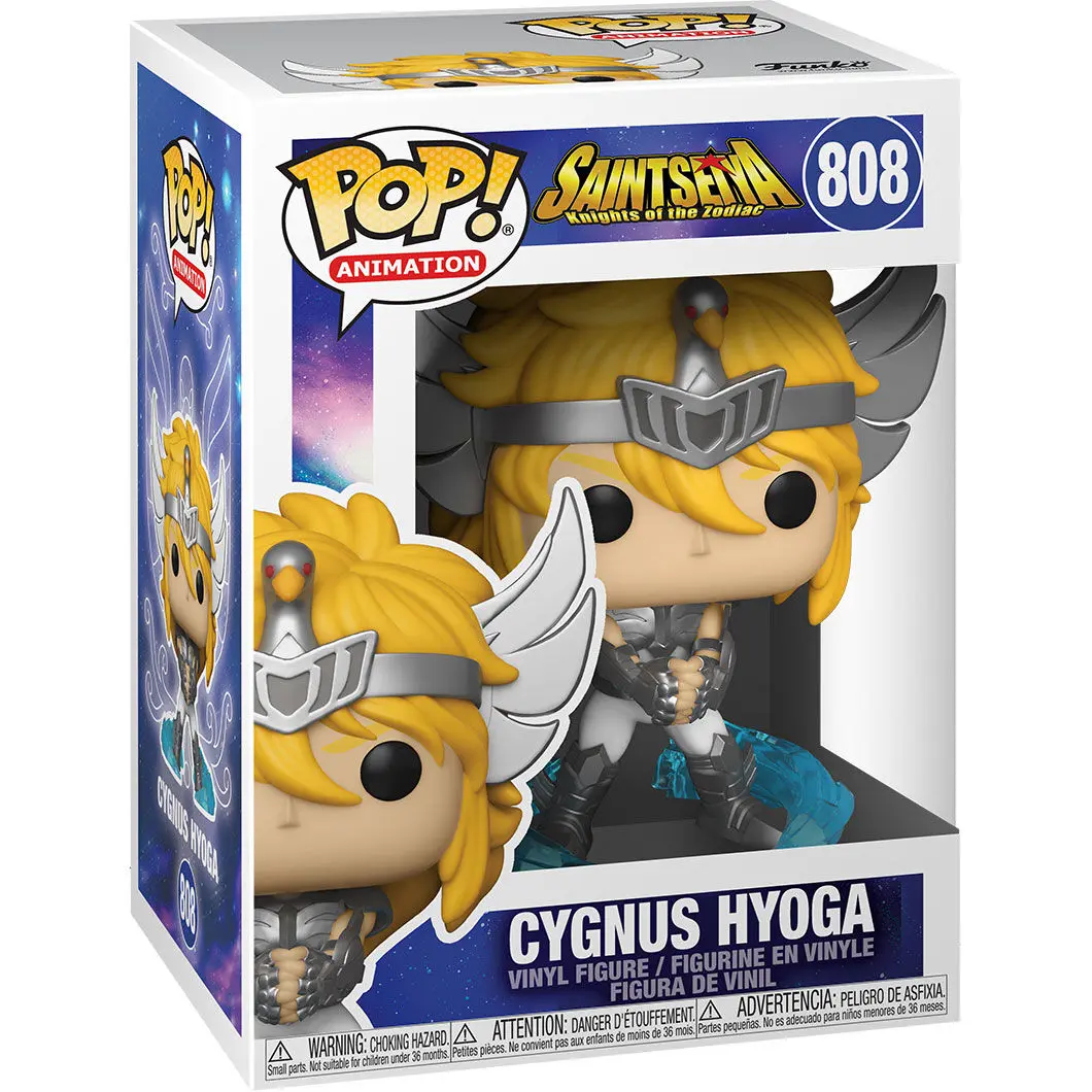 Saint Seiya POP! Animation Vinyl Figure Cygnus Hyoga 9 cm termékfotó