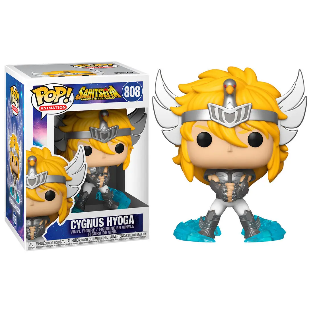 Saint Seiya POP! Animation Vinyl Figure Cygnus Hyoga 9 cm product photo