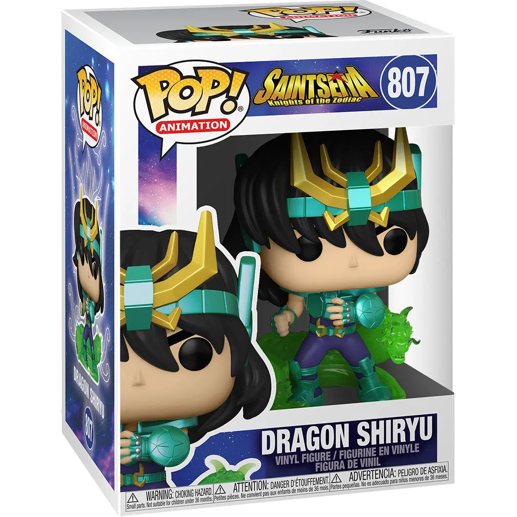 Saint Seiya POP! Animation Vinyl Figure Dragon Shiryu 9 cm product photo