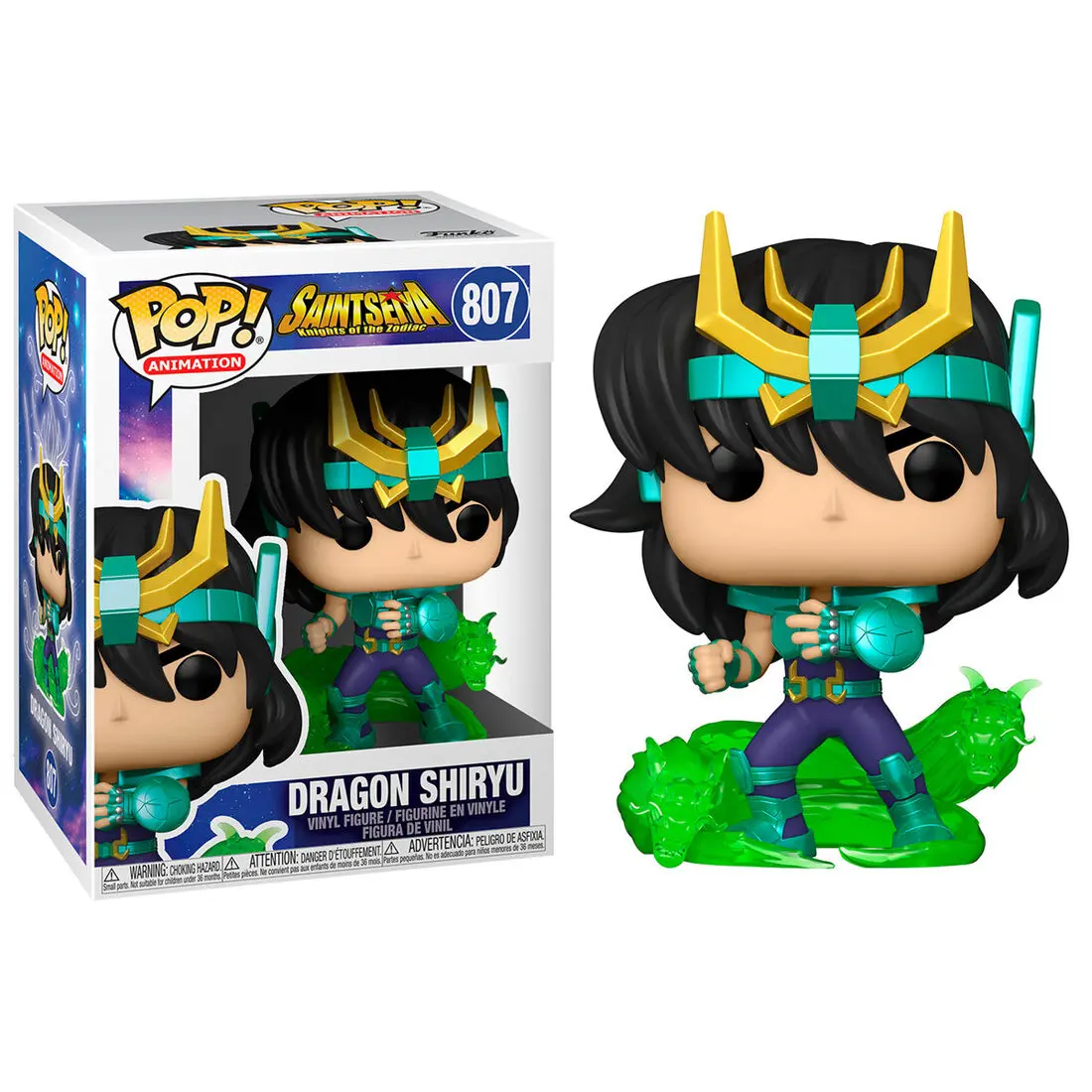 Saint Seiya POP! Animation Vinyl Figure Dragon Shiryu 9 cm product photo