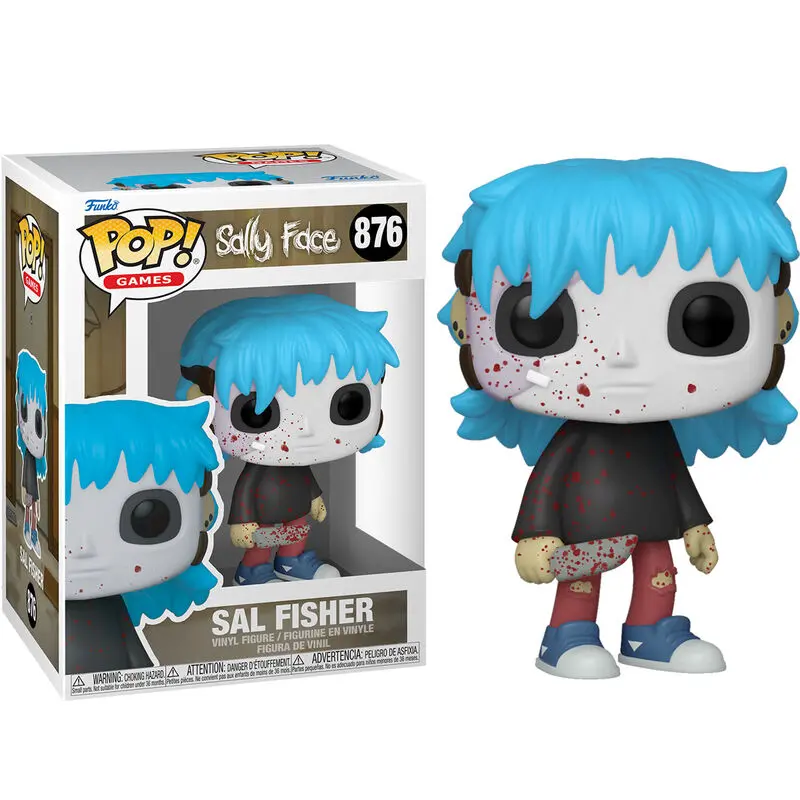 Sally Face POP! Games Vinyl Figure Sal Fisher (Adult) 9 cm product photo