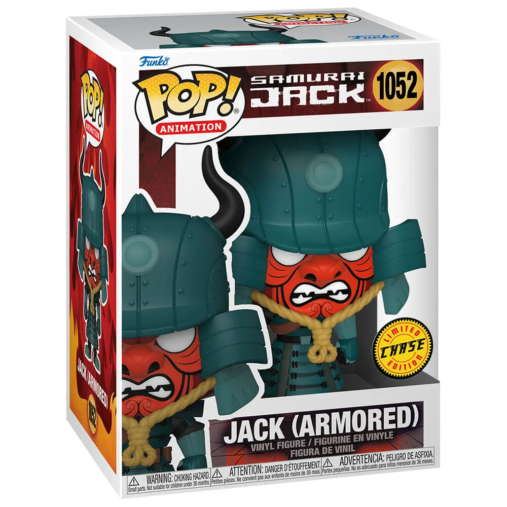 POP figure Samurai Jack Armored Jack Chase product photo