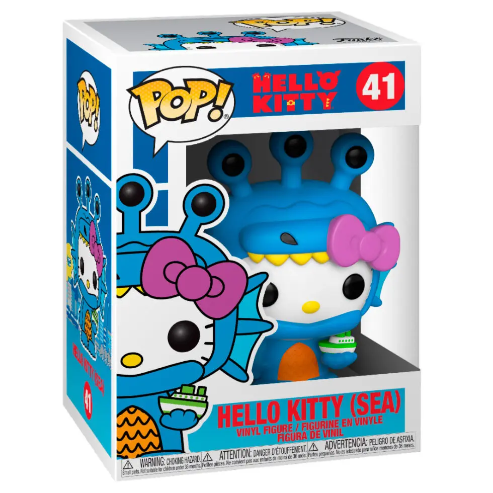 Hello Kitty Kaiju POP! Sanrio Vinyl Figure Hello Kitty Sea Kaiju 9 cm product photo