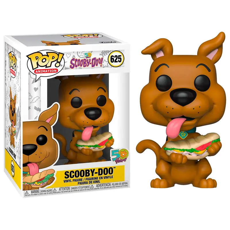 Scooby Doo POP! Animation Vinyl Figure Scooby Doo w/ Sandwich 9 cm product photo