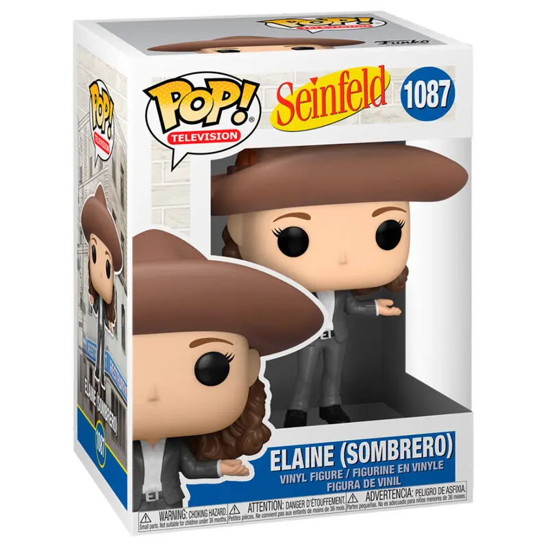 Seinfeld POP! TV Vinyl Figure Elaine in Sombrero 9 cm product photo