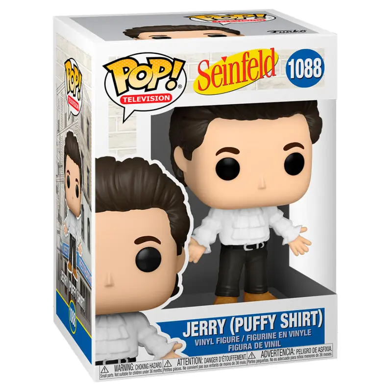 Seinfeld POP! TV Vinyl Figure Jerry w/Puffy Shirt 9 cm product photo