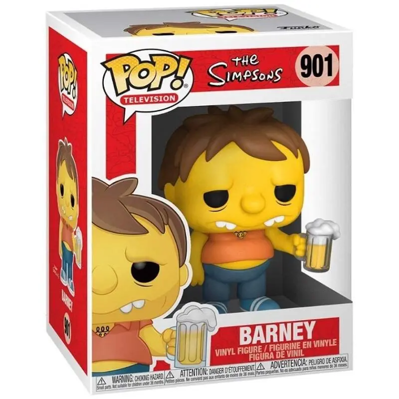 Simpsons POP! Animation Vinyl Figure Barney 9 cm product photo