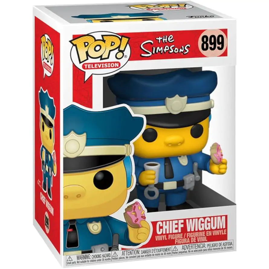 Simpsons POP! Animation Vinyl Figure Chief Wiggum 9 cm product photo