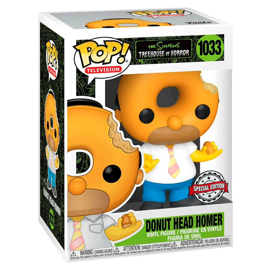 POP figure Simpsons Donut Head Homer Exclusive product photo