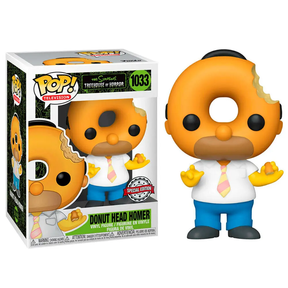 POP figure Simpsons Donut Head Homer Exclusive product photo