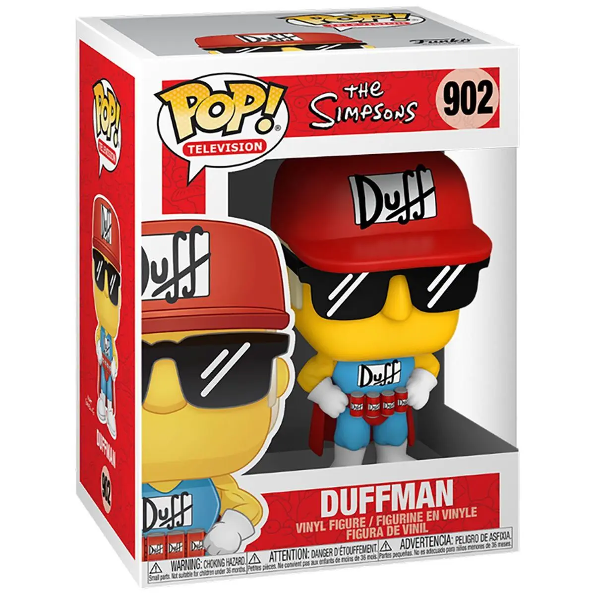 Simpsons POP! Animation Vinyl Figure Duffman 9 cm product photo