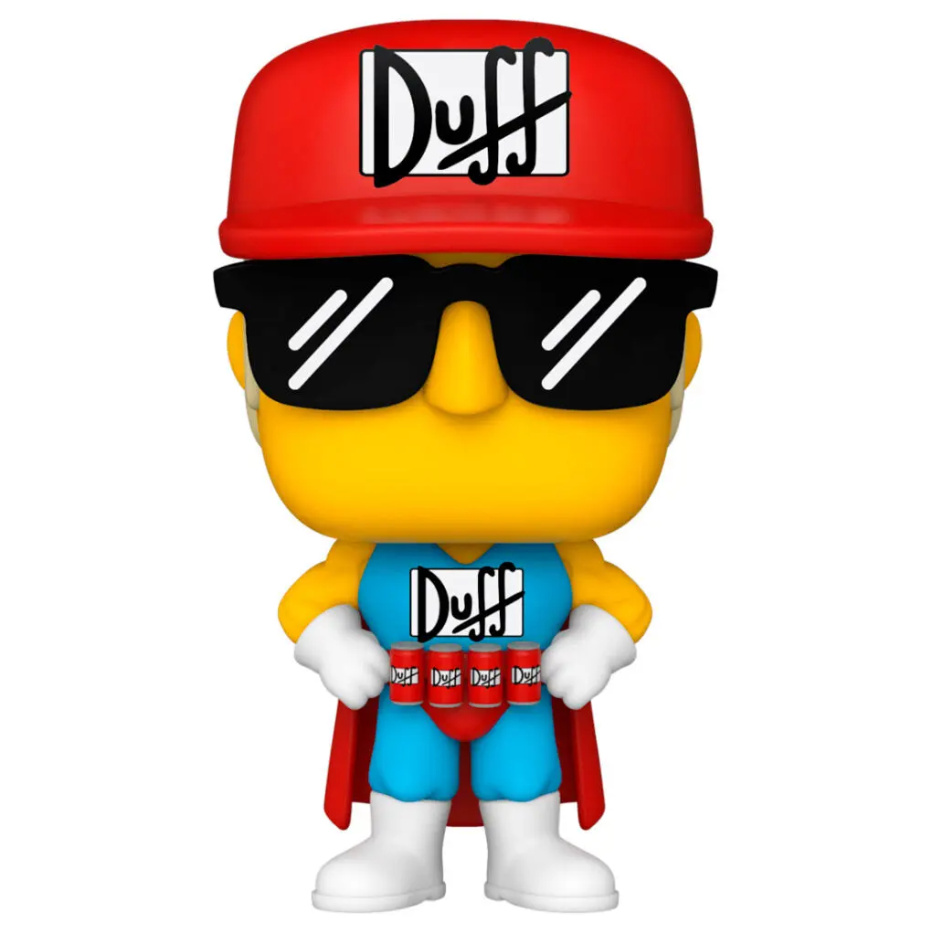 Simpsons POP! Animation Vinyl Figure Duffman 9 cm product photo