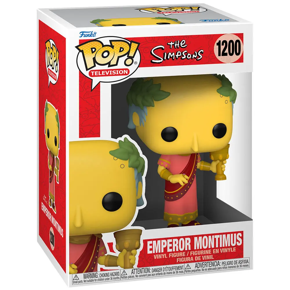 The Simpsons POP! Animation Vinyl Figure Emperor Montimus 9 cm termékfotó