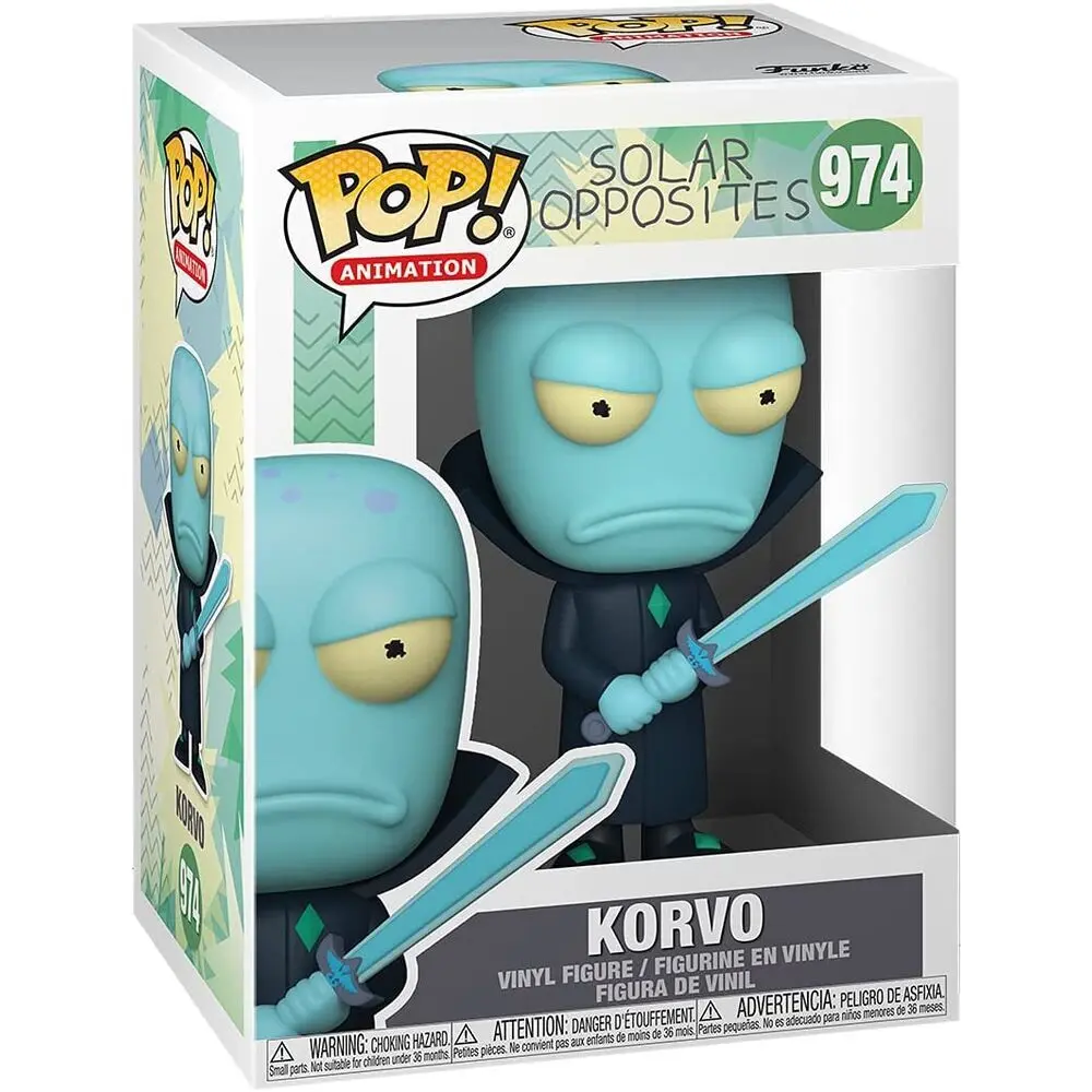 Solar Opposites POP! Animation Vinyl Figure Korvo 9 cm product photo
