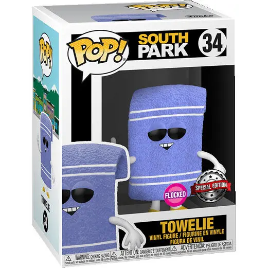 POP figure South Park Towelie Flocked Exclusive product photo