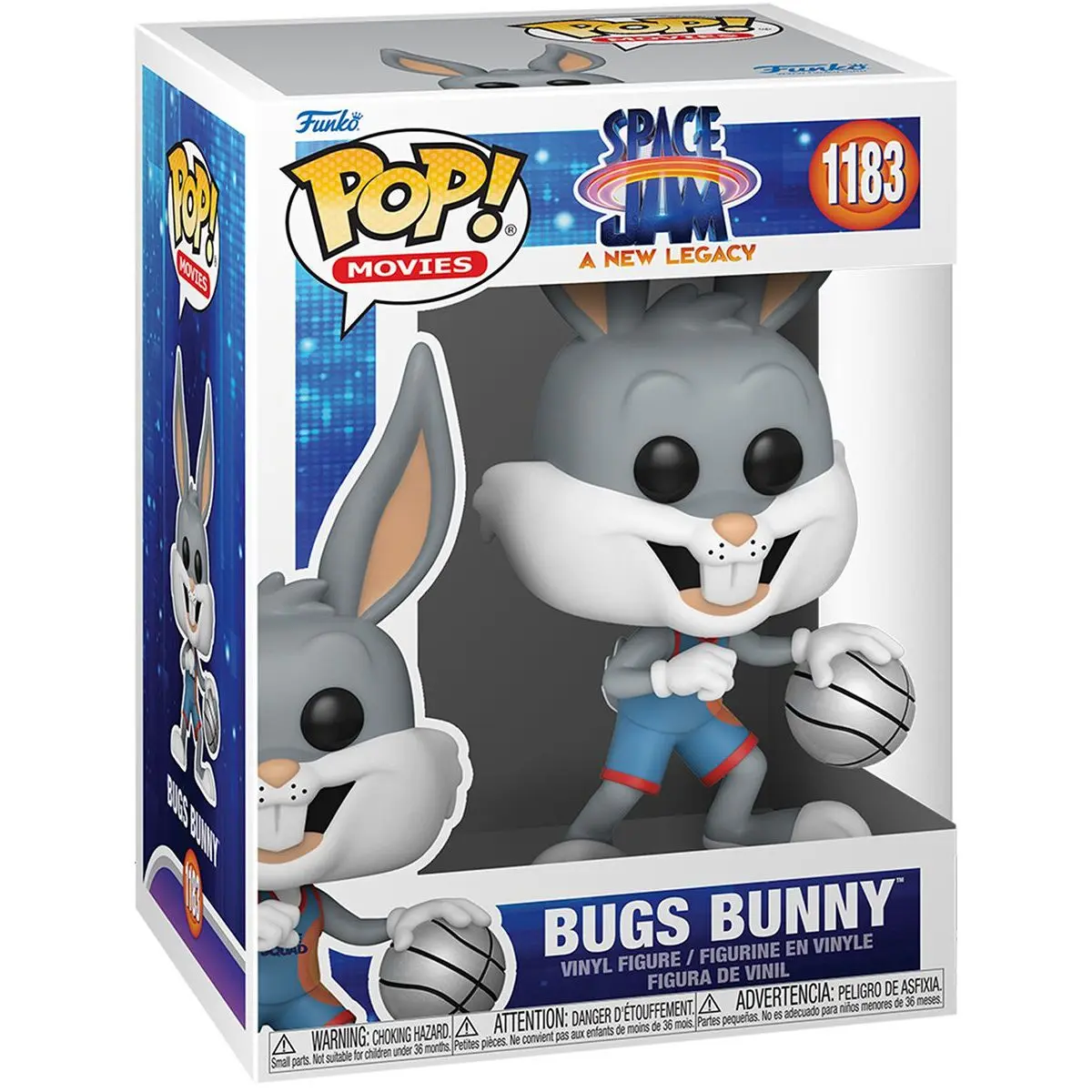 Space Jam 2 POP! Movies Vinyl Figure Bugs Dribbling 9 cm product photo