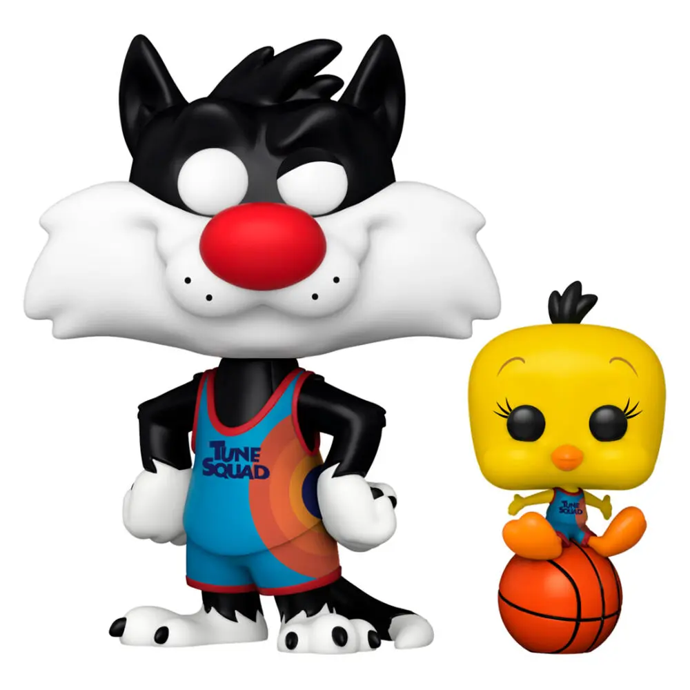 Space Jam 2 POP! &amp; Buddy Vinyl Figure Sylvester &amp; Tweety 9 cm product photo