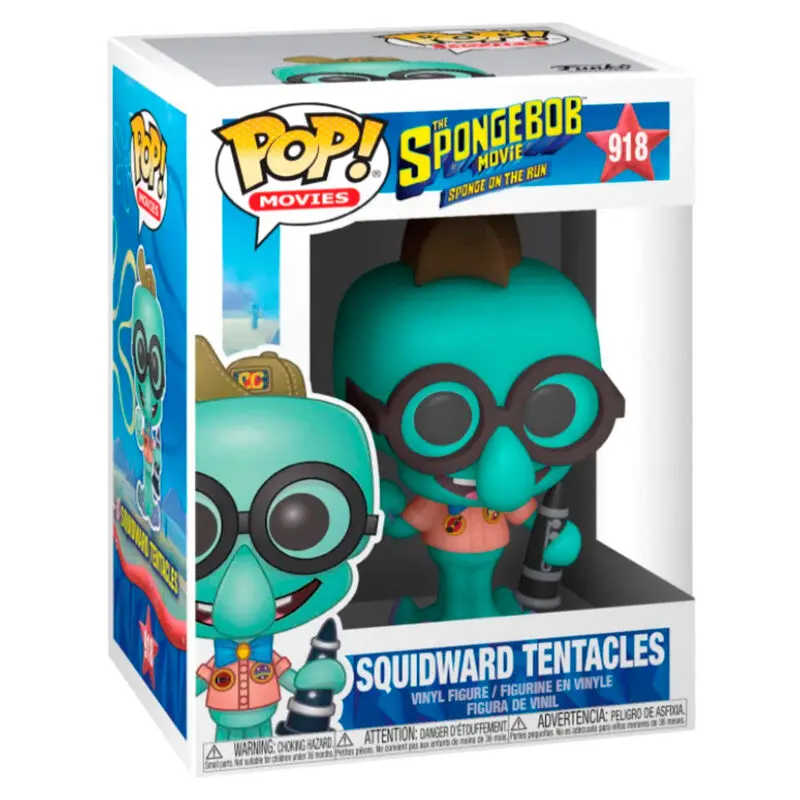 SpongeBob SquarePants 2020 POP! Vinyl Figure Squidward Camping Gear 9 cm product photo