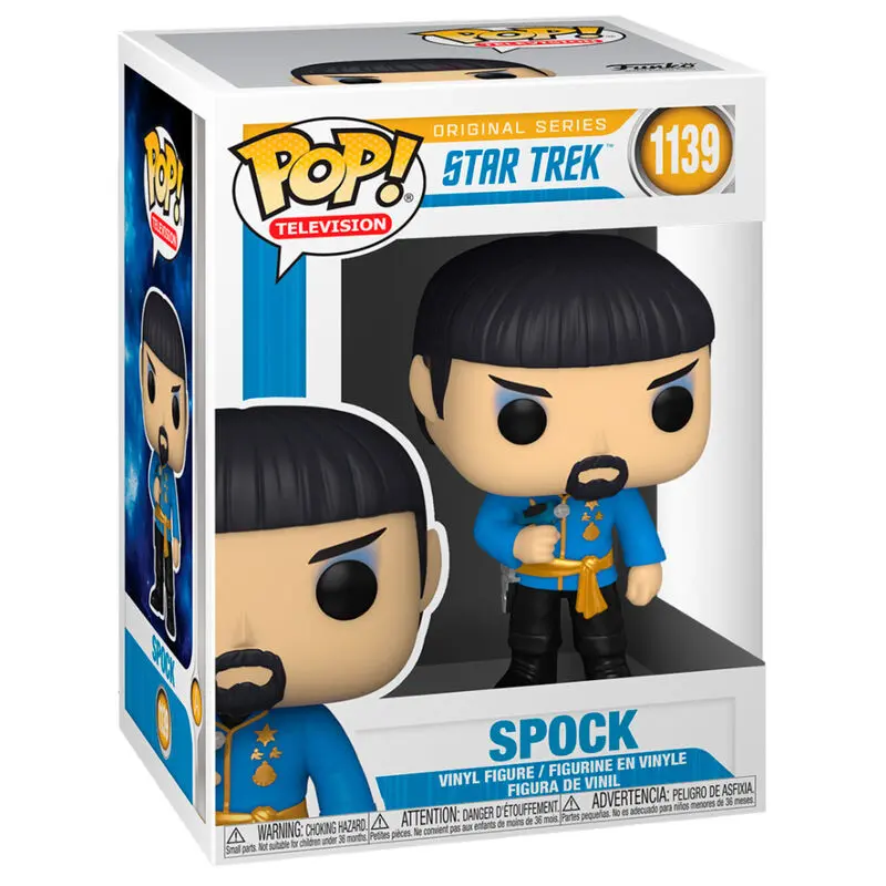 Star Trek: The Original Series POP! TV Vinyl Figure Spock (Mirror Mirror Outfit) 9 cm product photo