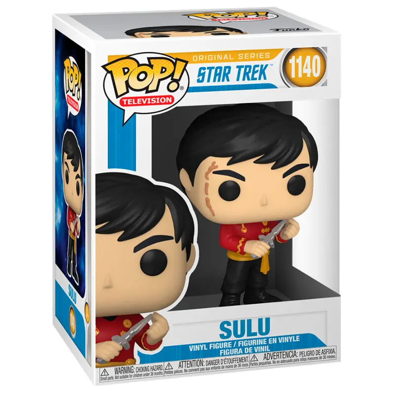 Star Trek: The Original Series POP! TV Vinyl Figure Sulu (Mirror Mirror Outfit) 9 cm product photo