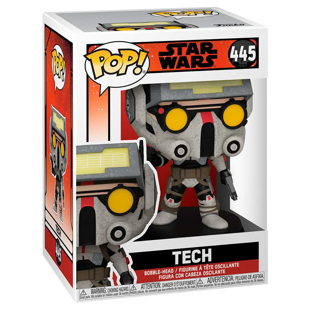 Star Wars: The Bad Batch POP! TV Vinyl Figure Tech 9 cm product photo