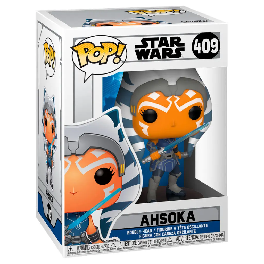 Star Wars: Clone Wars POP! Star Wars Vinyl Figure Ahsoka 9 cm termékfotó