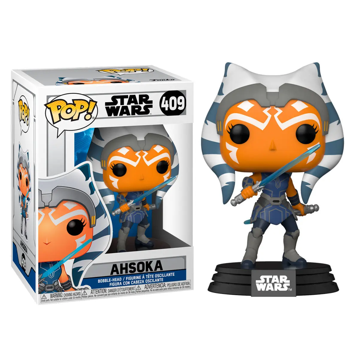 Star Wars: Clone Wars POP! Star Wars Vinyl Figure Ahsoka 9 cm termékfotó