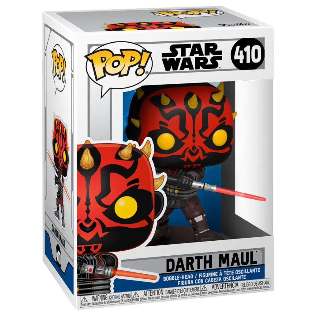 Star Wars: Clone Wars POP! Star Wars Vinyl Figure Darth Maul 9 cm termékfotó