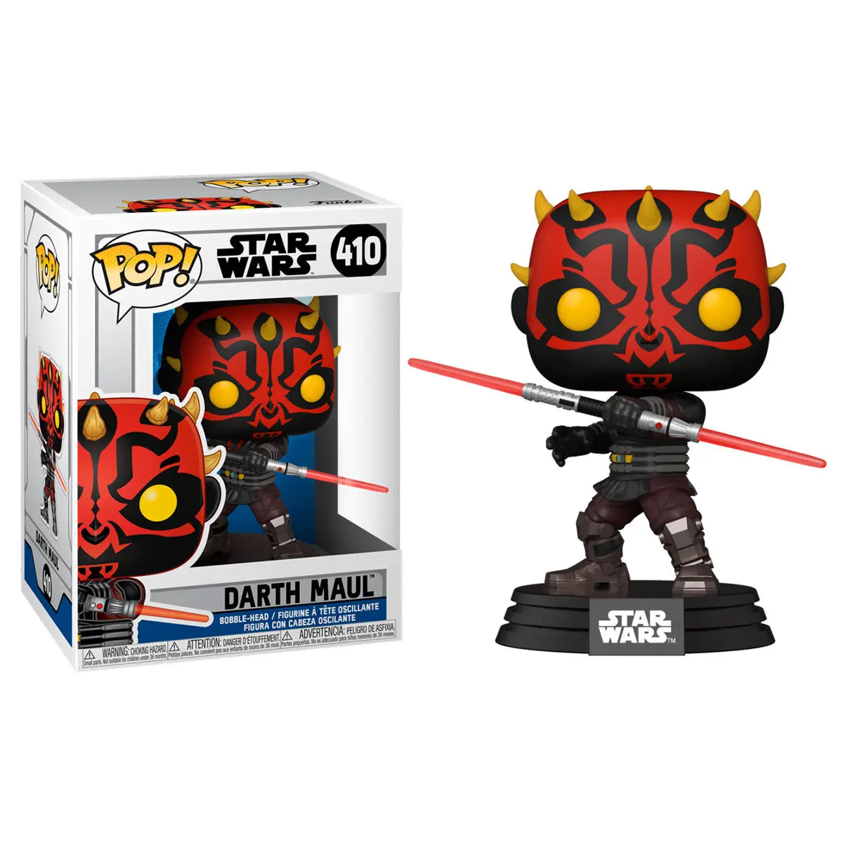 Star Wars: Clone Wars POP! Star Wars Vinyl Figure Darth Maul 9 cm termékfotó