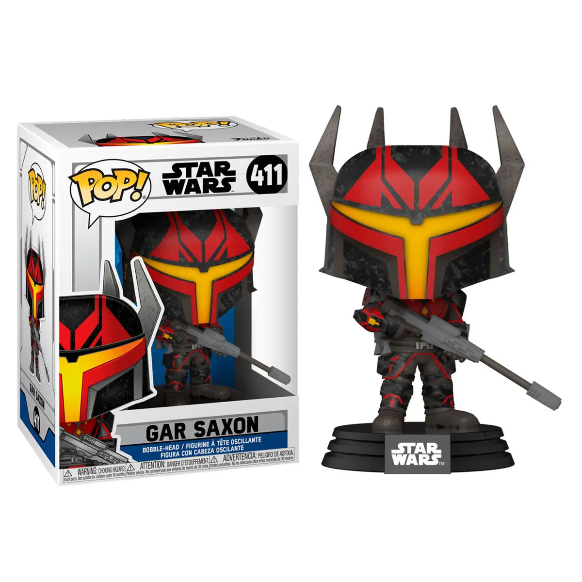 Star Wars: Clone Wars POP! Star Wars Vinyl Figure Darth Maul's Captain 9 cm termékfotó