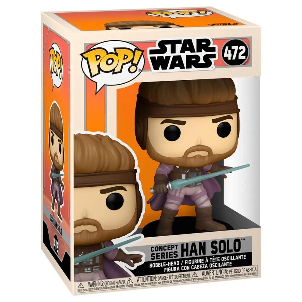 Star Wars POP! Vinyl Bobble-Head Han Solo (Concept Series) 9 cm product photo