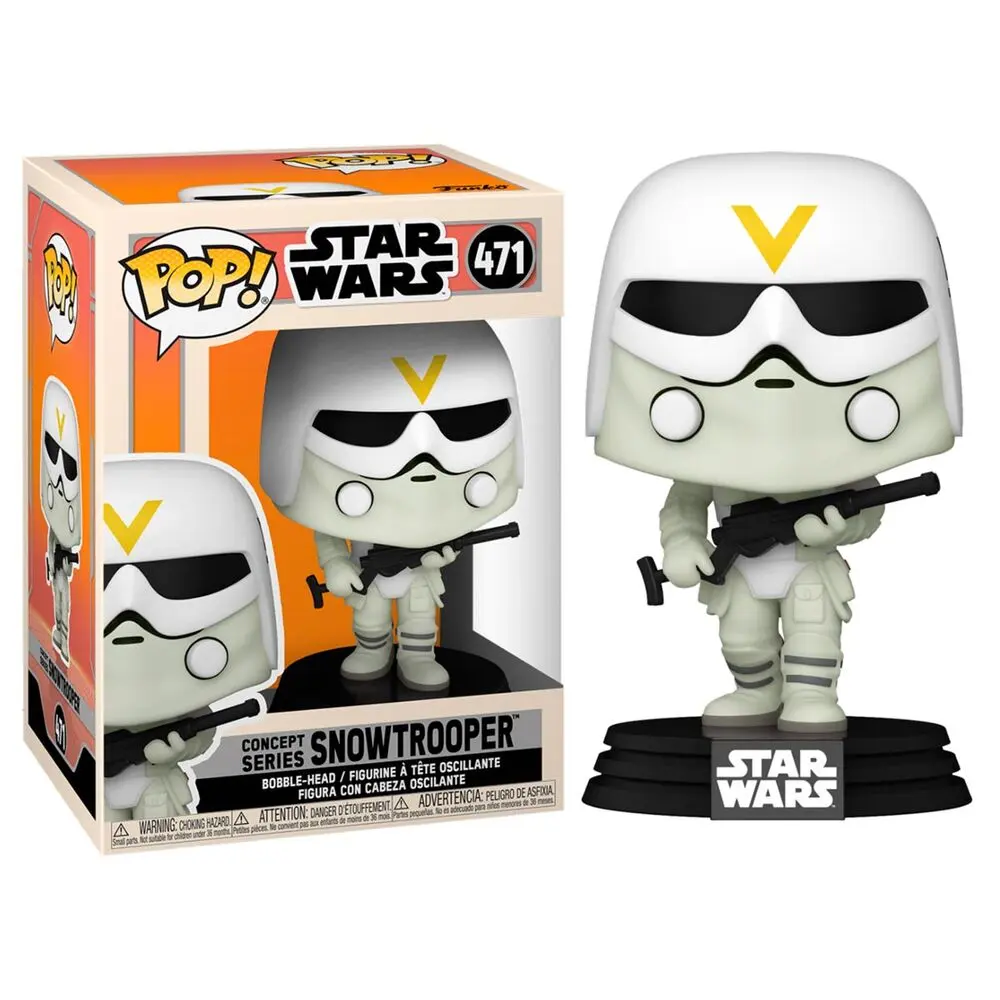 Star Wars POP! Vinyl Bobble-Head Snowtrooper (Concept Series) 9 cm termékfotó