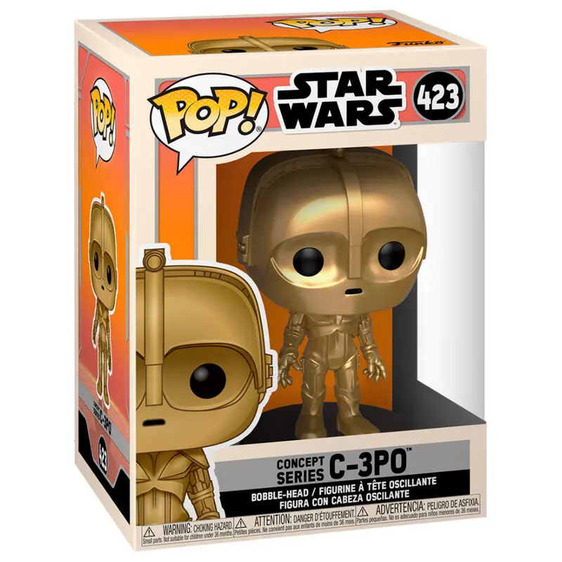 Star Wars Concept POP! Star Wars Vinyl Figure C-3PO 9 cm product photo