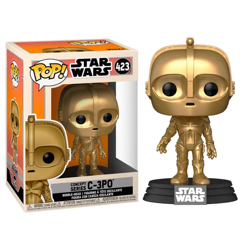 Star Wars Concept POP! Star Wars Vinyl Figure C-3PO 9 cm product photo