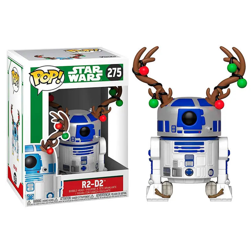 POP figure Star Wars Holiday R2-D2 with Antlers product photo