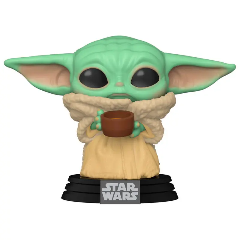 The Mandalorian POP! Star Wars Vinyl Figure The Child w/ Cup 9 cm termékfotó