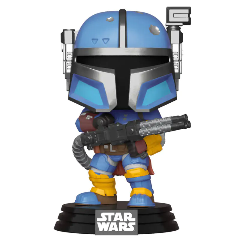 Star Wars The Mandalorian POP! TV Vinyl Figure Heavy Infantry Mandaloria 9 cm termékfotó