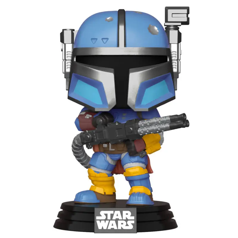 Star Wars The Mandalorian POP! TV Vinyl Figure Heavy Infantry Mandaloria 9 cm termékfotó