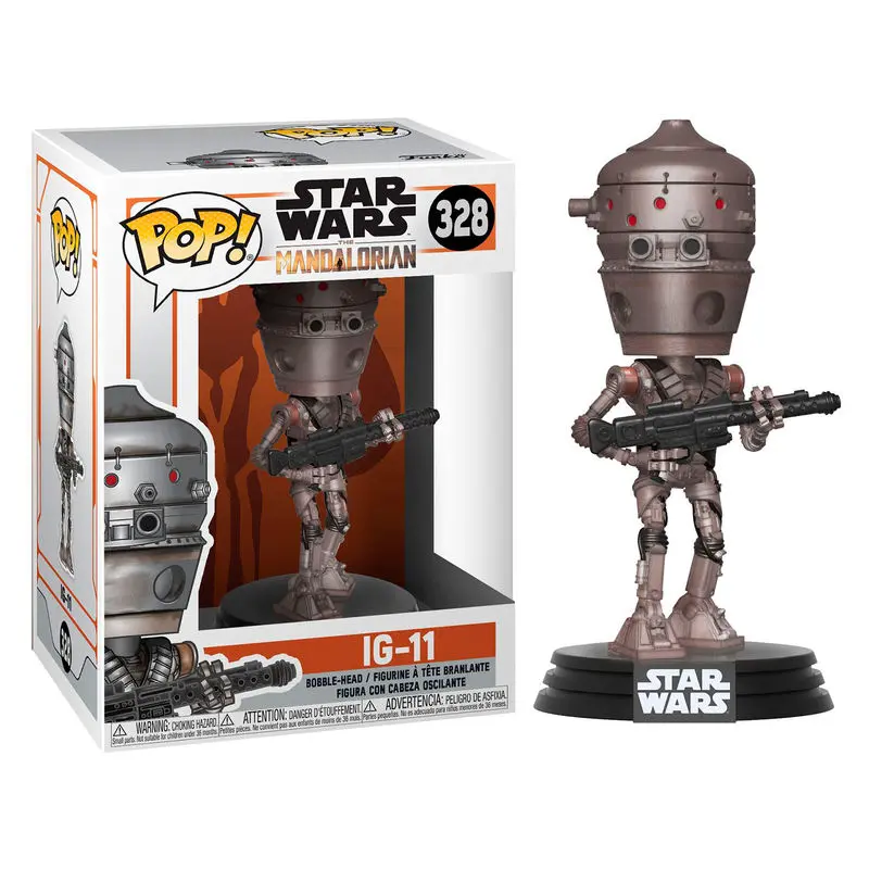 Star Wars The Mandalorian POP! TV Vinyl Figure IG-11 9 cm termékfotó