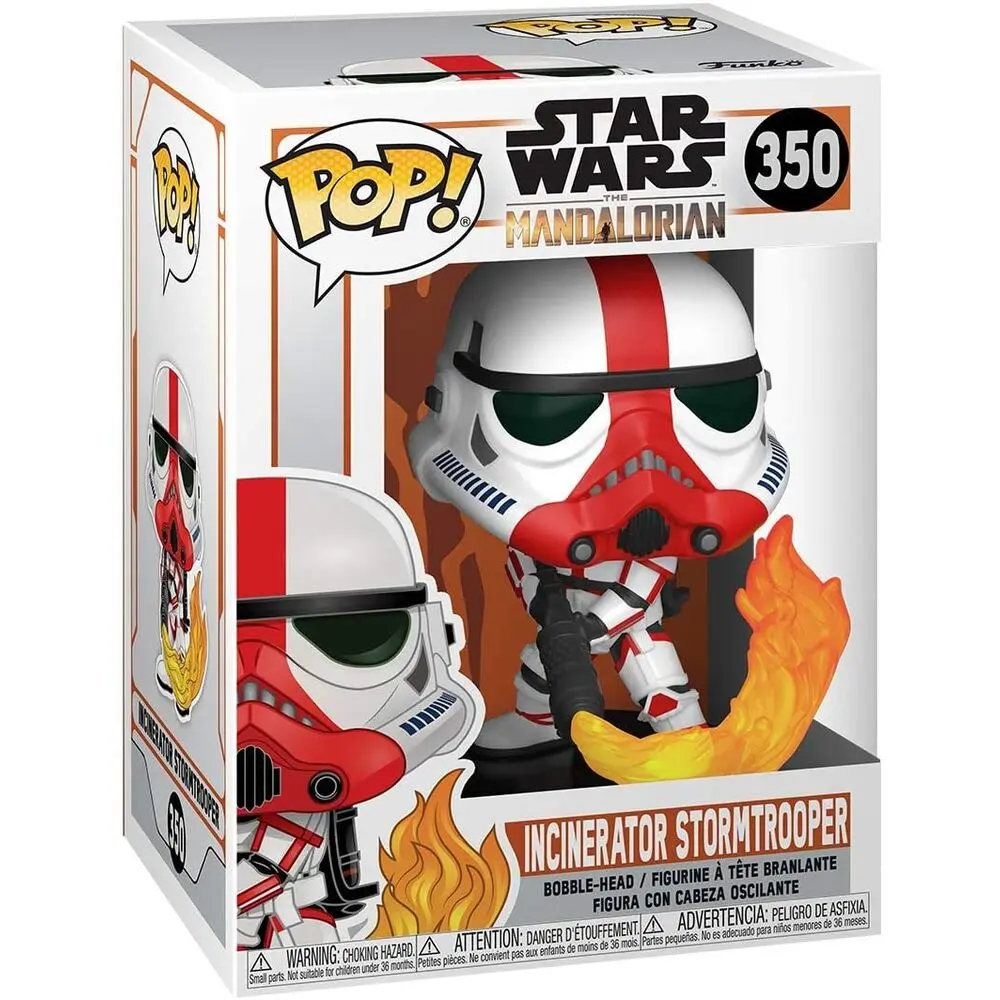 Star Wars The Mandalorian POP! TV Vinyl Figure Incinerator Stormtrooper 9 cm termékfotó