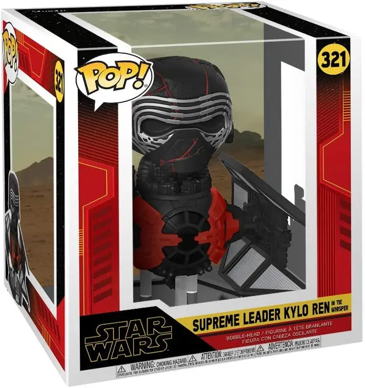 Star Wars Episode IX POP! Deluxe Vinyl Figure Supreme Leader Kylo Ren product photo