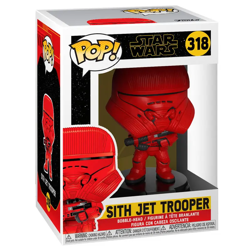 POP figure Star Wars Rise of Skywalker Sith Jet Trooper product photo