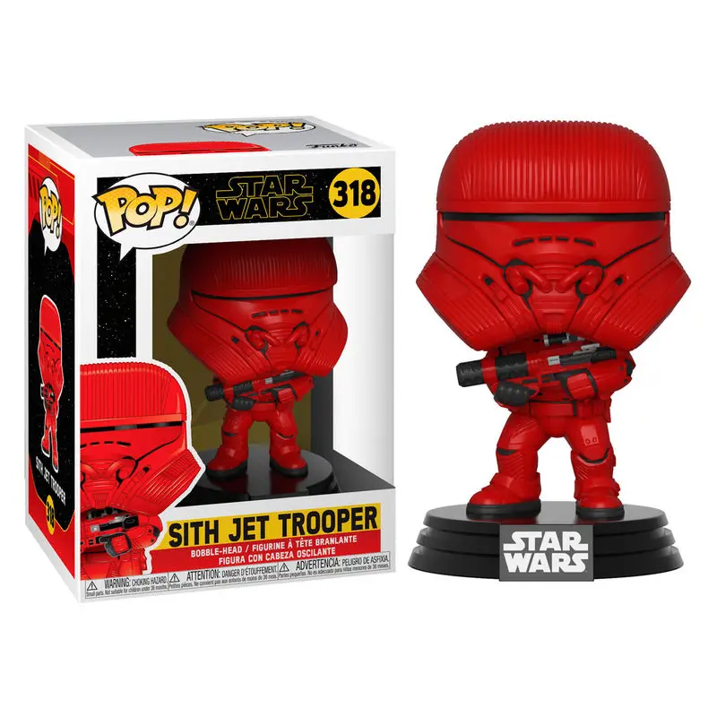 POP figure Star Wars Rise of Skywalker Sith Jet Trooper product photo