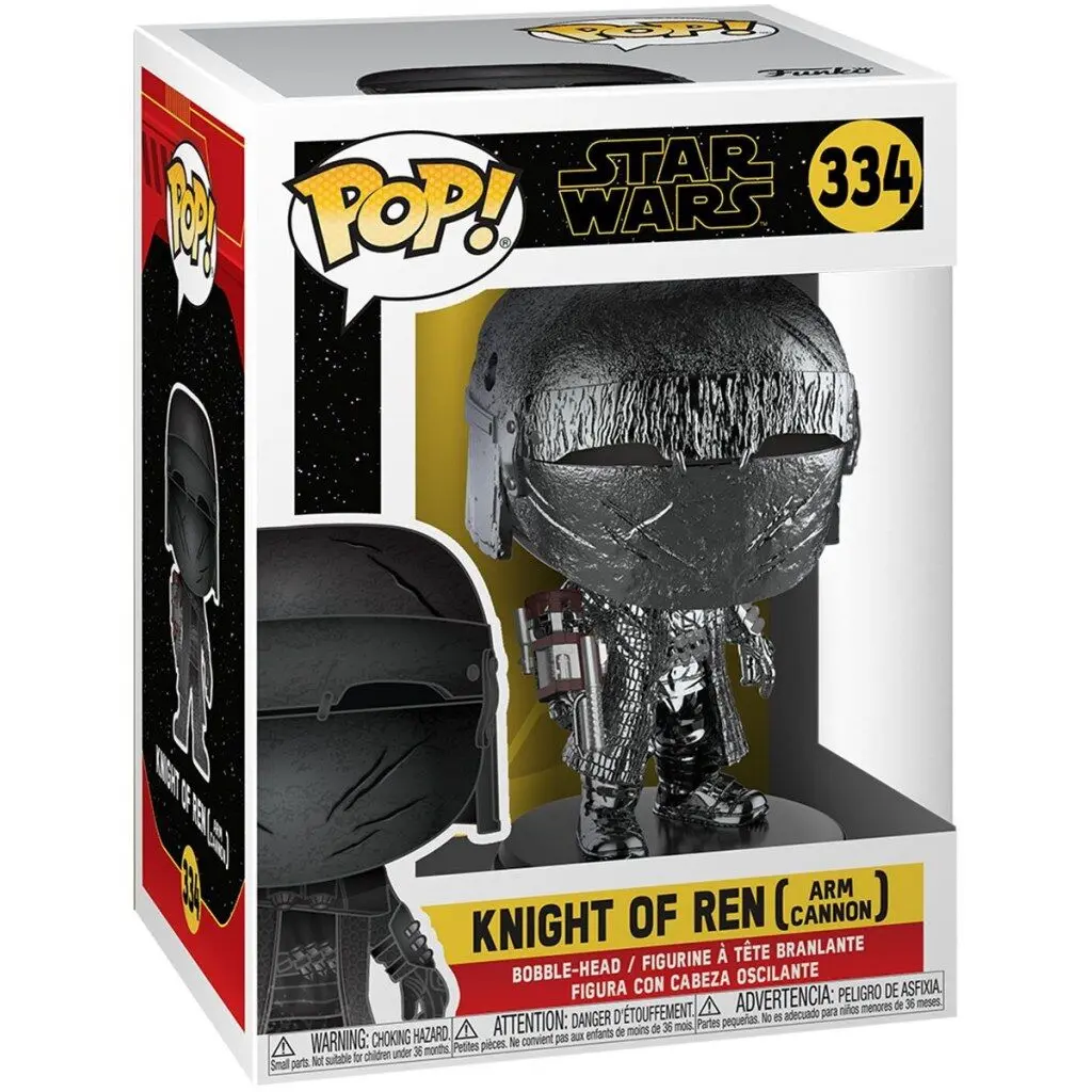 Star Wars POP! Movies Vinyl Figure KOR Cannon (Chrome) 9 cm product photo