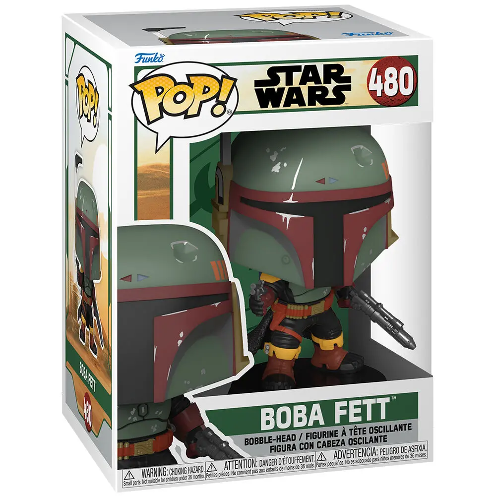 Star Wars The Book of Boba Fett POP! TV Vinyl Figure Boba Fett 9 cm termékfotó