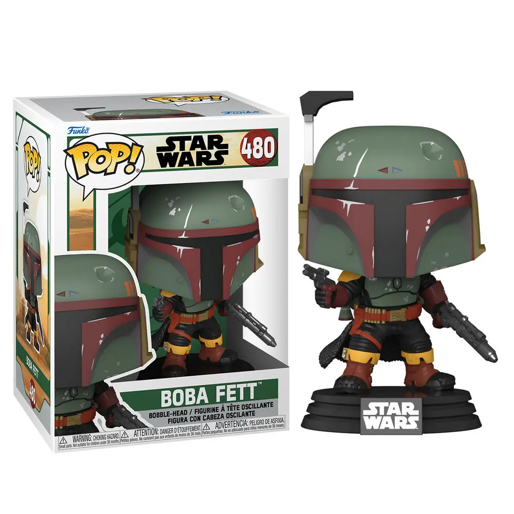 Star Wars The Book of Boba Fett POP! TV Vinyl Figure Boba Fett 9 cm termékfotó