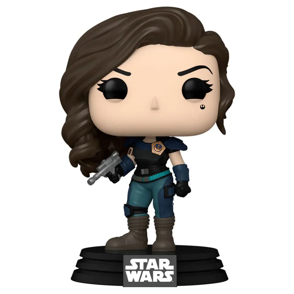 Star Wars The Mandalorian POP! TV Vinyl Figure Cara w/ badge 9 cm termékfotó