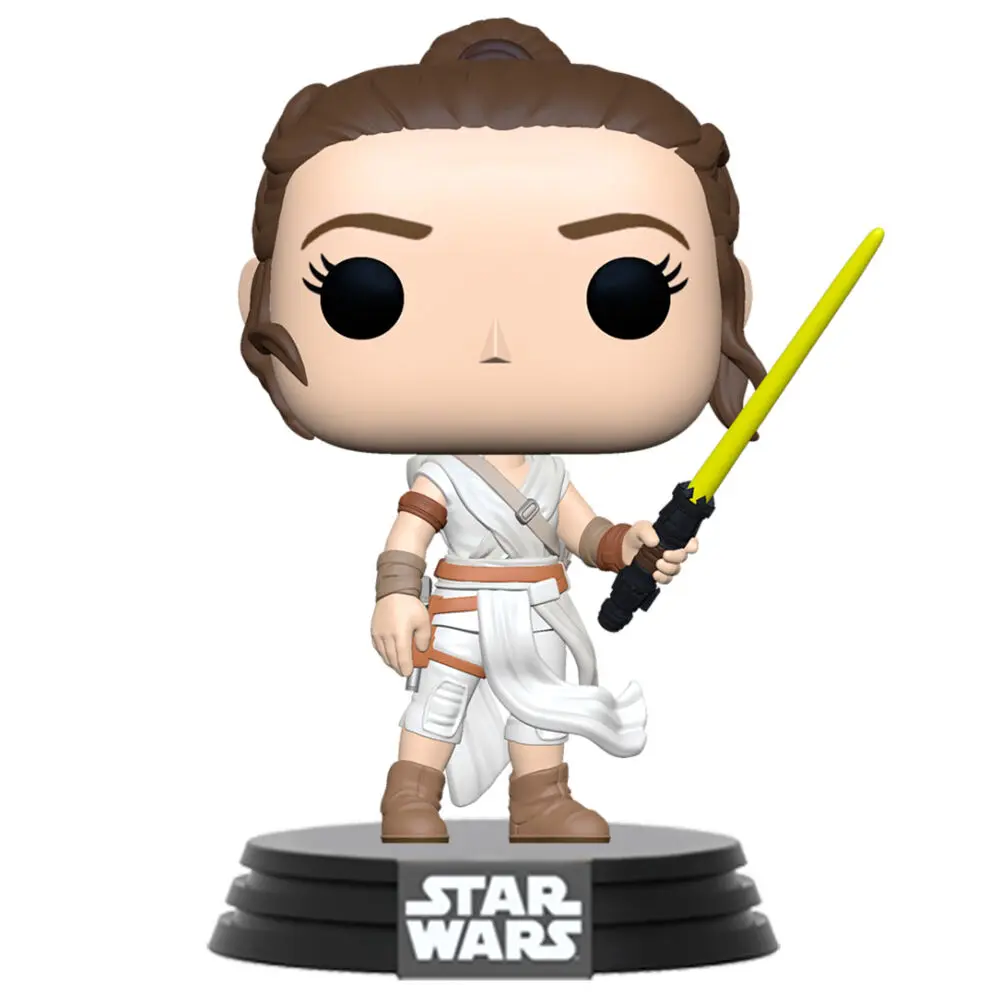 Star Wars Episode IX POP! Movies Vinyl Figure Rey w/ Yellow Saber 9 cm product photo