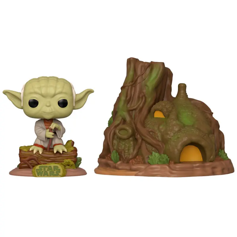 Star Wars POP! Town Vinyl Figure Yoda's Hut Empire Strikes Back 40th Anniversary 9 cm product photo